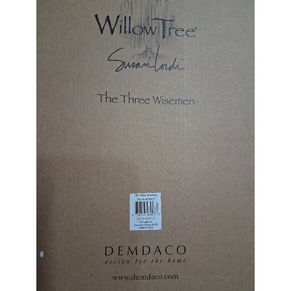 Willow Tree The Three Wisemen Figurine Set By Susan Lordi 2000 - Picture 4 of 7